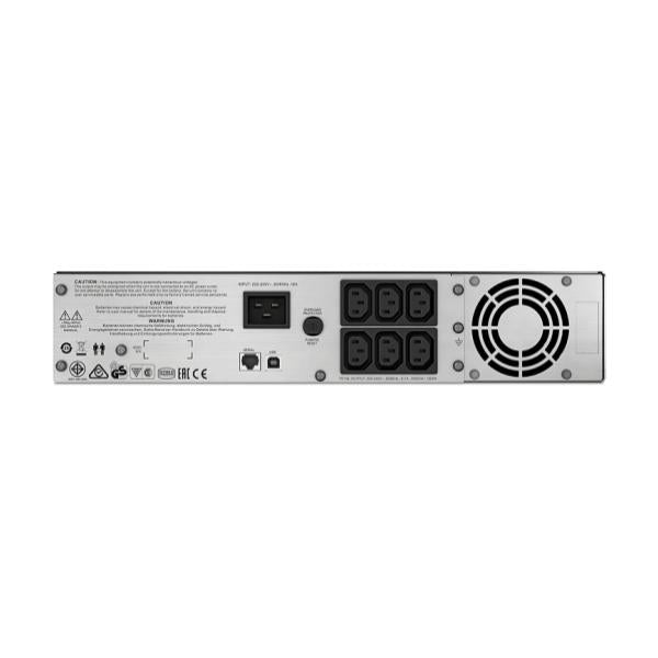 APC SMC2000I-2U gruppo di continuità [UPS] A linea interattiva 2 kVA 1300 W (APC Smart-UPS C 2000VA 2U - UPS [rack-mountable] - AC 230 V - 1300 watt - 2000 VA - USB - output connectors: 6 - 2U - black - for P/N: AR4018SPX432, AR4024SP, AR4024SPX429, ...