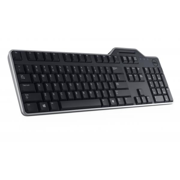 DELL Tastiera Pro Smartcard - KB813 - Inglese [Regno Unito] [QWERTY] (KB-813 SMARTCARD READER USB KEYBOARD) - Versione UKDellKB813-BK-UK