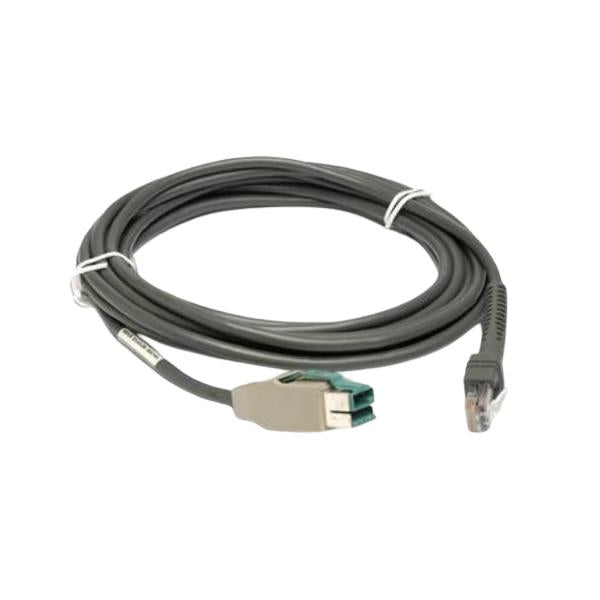Zebra CBA-U35-S15ZBR lettero codici a barre e accessori Cavo USB (15FT CABLE SHIELDED USB - POWERPLUS CONNECTOR 4.6M STRAIGH)ZebraCBA-U35-S15ZBR