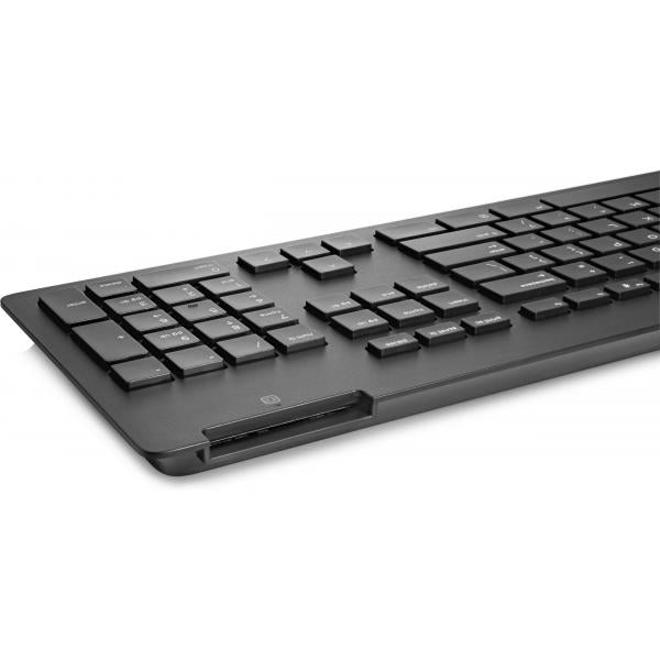 HP Tastiera Business Slim Smartcard (HP Business Slim - Tastiera - USB - Inglese - nero - per HP 34, Z1 G9, Elite 800 G9, Pro 260 G9, 400 G9, ProOne 440 G9, ZBook Fury 15 G8, 17 G8)HpZ9H48AA#ABB