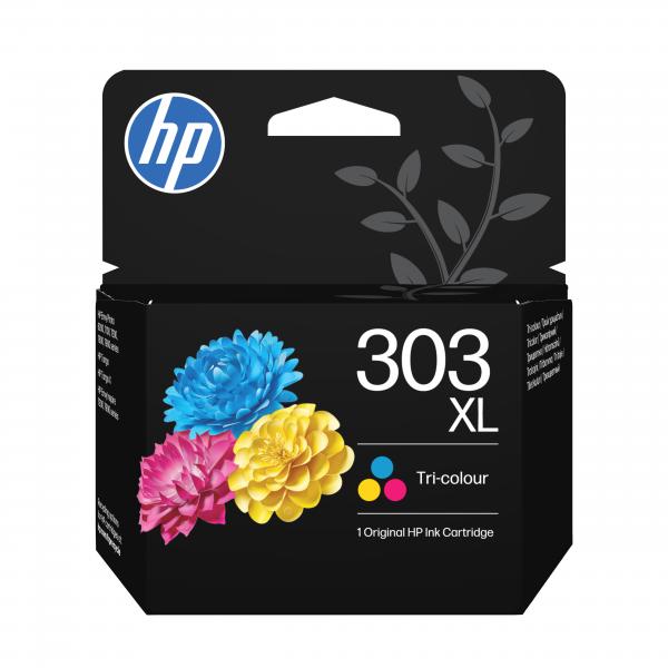 HP Cartuccia di inchiostro in tricromia originale ad alta capacità 303XL (OEM HP T6N03AE [303XL] Printhead cartridge color 10ml)HpT6N03AE