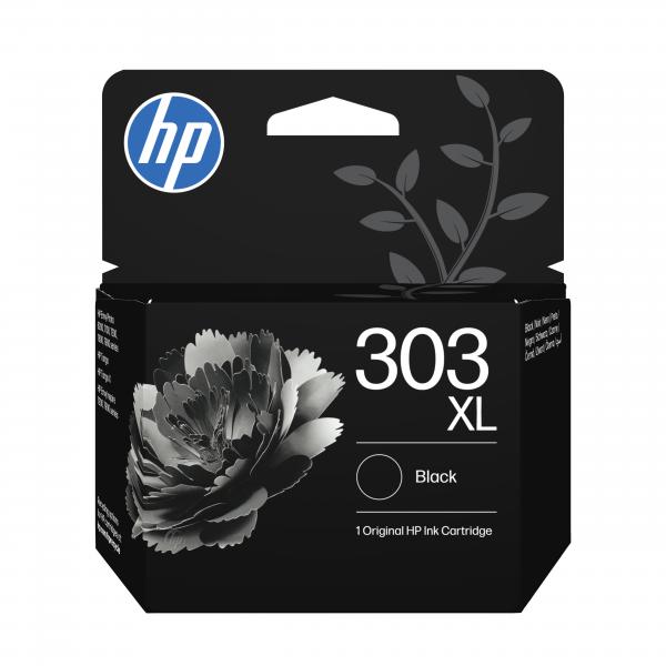 HP Cartuccia di inchiostro nero originale ad alta capacità 303XL (HP Tinte 303XL T6N04AE Schwarz bis zu 600 Seiten ISO/IEC 24711)HpT6N04AE