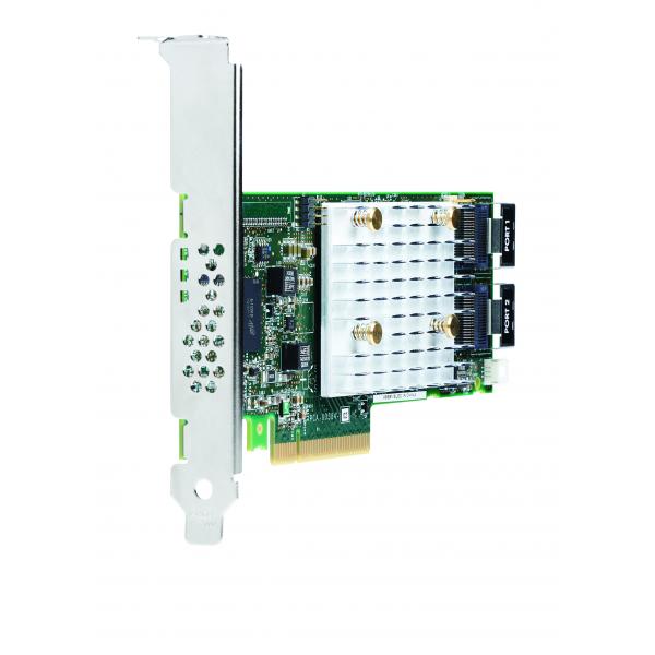 HPE SmartArray Smart Array P408i-p SR Gen10 [8 Internal Lanes/2GB Cache] 12G SAS PCIe Plug-in Controller (Smart Array P408i-p SR - **New Retail** - Gen10 Ctrlr - Warranty: 12M)Hpe830824-B21