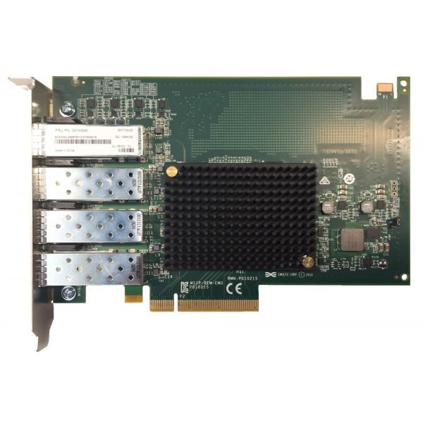 Lenovo 7ZT7A00493 scheda di rete e adattatore Interno Fibra 10000 Mbit/s (LENOVO NETWORK ADAPTER EMULEX PCIe 3.0 1,0GB SFP+ x 4)Lenovo7ZT7A00493