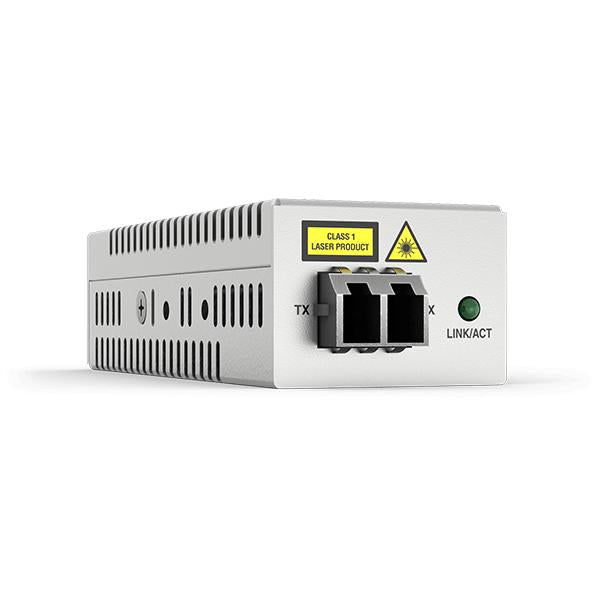 Allied Telesis AT-DMC100/LC-30 convertitore multimediale di rete 100 Mbit/s 1310 nm Modalità multipla Grigio (Allied Telesis AT DMC100/LC - Fibre media converter - 100Mb LAN - 100Base-FX, 100Base-TX - RJ-45 / LC multi-mode - up to 2 km - 1310 nm)Alli...