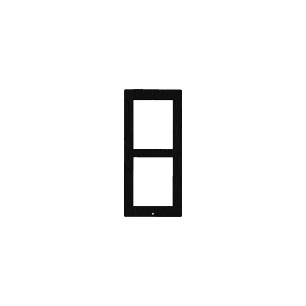 2N Telecommunications 9155022B accessorio per sistema intercom Telaio (IP Verso - Frame for surface - installation, 2 modules - - black - Warranty: 36M)2n85951595094959155022B