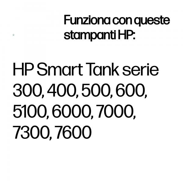 HP Flacone di inchiostro ciano originale 31 da 70 ml (HP 31 CYAN ORIGINAL INK BOTTLE - )Hp01916283494871VU26AE