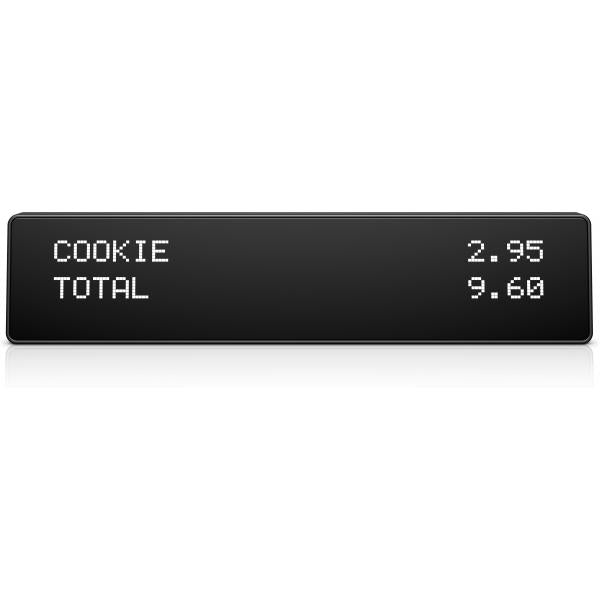 HP Display fronte cliente Engage One Top Mount 2x20 CFD (HP Engage One Top Mount Customer Facin)Hp1RL95AA