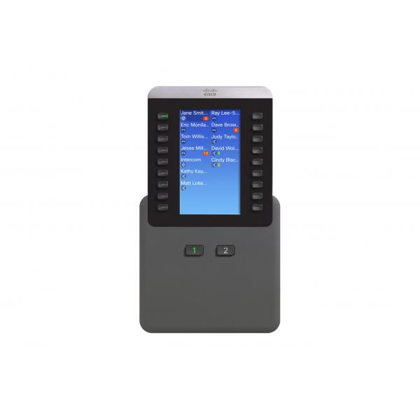 Cisco CP-8800-V-KEM= modulo add-on IP Grigio 14 pulsanti (8800 SERIES VIDEO KEM - 28 BUTTON) - Versione TedescaCiscoCP-8800-V-KEM=