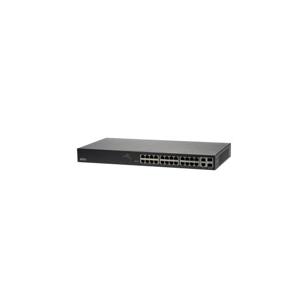 Axis 01192-003 switch di rete Gestito Gigabit Ethernet [10/100/1000] Supporto Power over Ethernet [PoE] 1U Nero (AXIS T8524 POE+ NETWORK SWITCH - IN)Axis733102106188001192-003