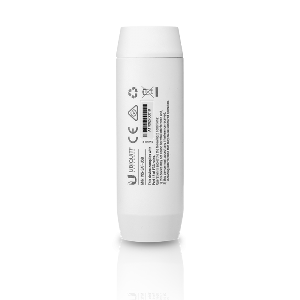 Ubiquiti INS-3AF-USB Caricabatterie per dispositivi mobili Universale Bianco PoE (Instant 3AF to USB Adapter - INS-3AF-USB, PoE, 5 V, White - Warranty: 24M)UbiquitiINS-3AF-USB