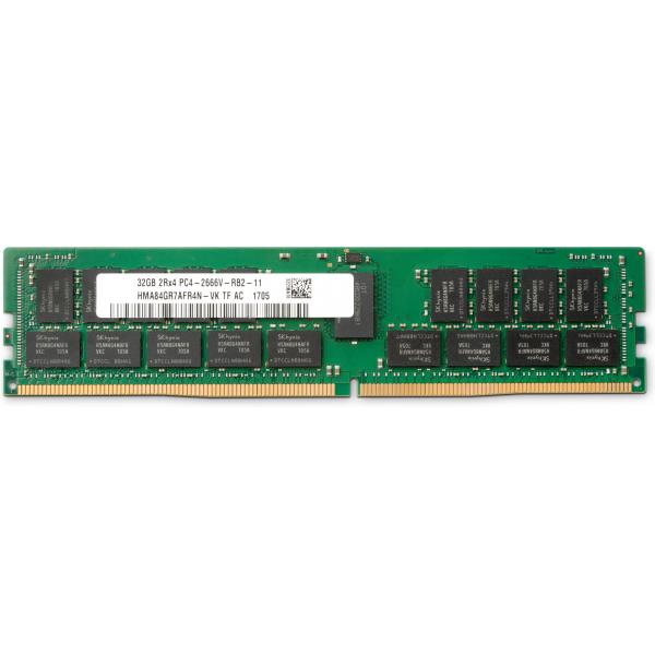 HP 32GB DDR4 2666MHz memoria 1 x 32 GB Data Integrity Check [verifica integrità dati] (32GB DDR4-2666 - **New Retail** - 1x32GB ECC RegRAM - Warranty: 12M)Hp1XD86AA