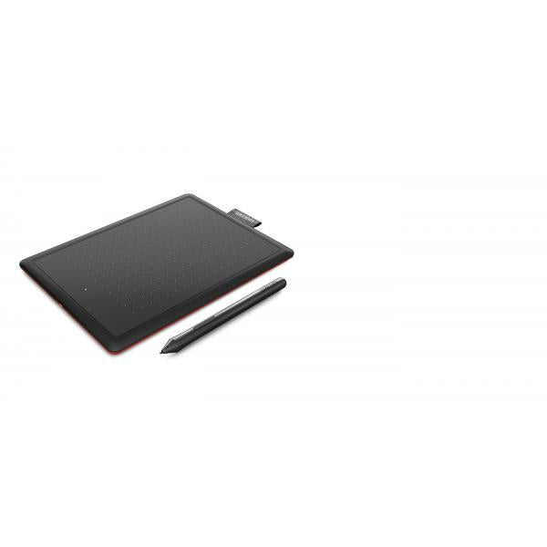 Wacom One by Small tavoletta grafica Nero 2540 lpi [linee per pollice] 152 x 95 mm USB (One by Small graphic tablet - Black 2540 lpi 152 x 95 mm - USB One by Small, Wired, 2540 lpi, 152 x 95 mm, USB, Pen, 152 x 95 mm - Warranty: 12M)WacomCTL-472-S