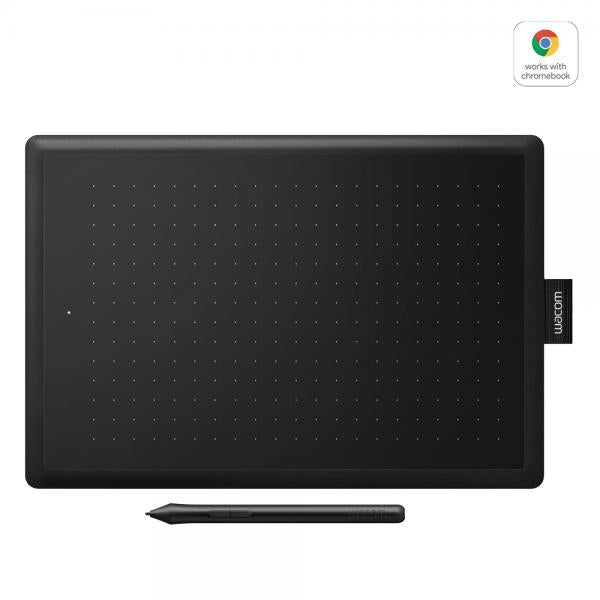 Wacom One by Medium tavoletta grafica Nero 2540 lpi [linee per pollice] 216 x 135 mm USB (One by Medium graphic tablet - 2540 lpi 216 x 135 mm USB - Black One by Medium, Wired, 2540 lpi, 216 x 135 mm, USB, Pen, Black - Warranty: 12M)Wacom494926862108...