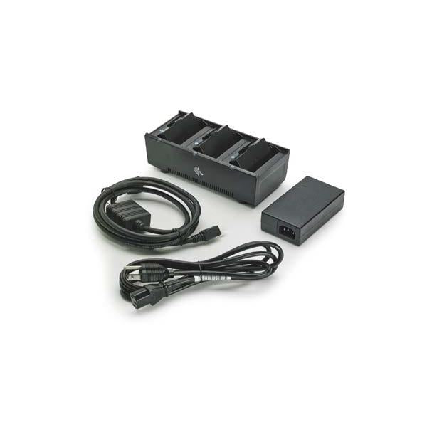 Zebra SAC-MPM-3BCHGEU1-01 carica batterie AC (3-SLOT BATT CHARGER PSU+EU CORD - ZQ300)ZebraSAC-MPM-3BCHGEU1-01