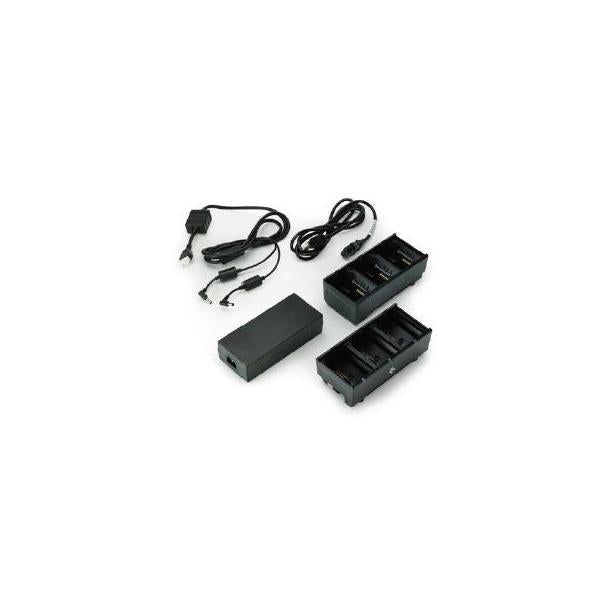 Zebra SAC-MPP-6BCHEU1-01 adattatore e invertitore Interno Nero (2X3SL BATT CHRG W. PSU EU CORD - ZQ500 ZQ600)ZebraSAC-MPP-6BCHEU1-01