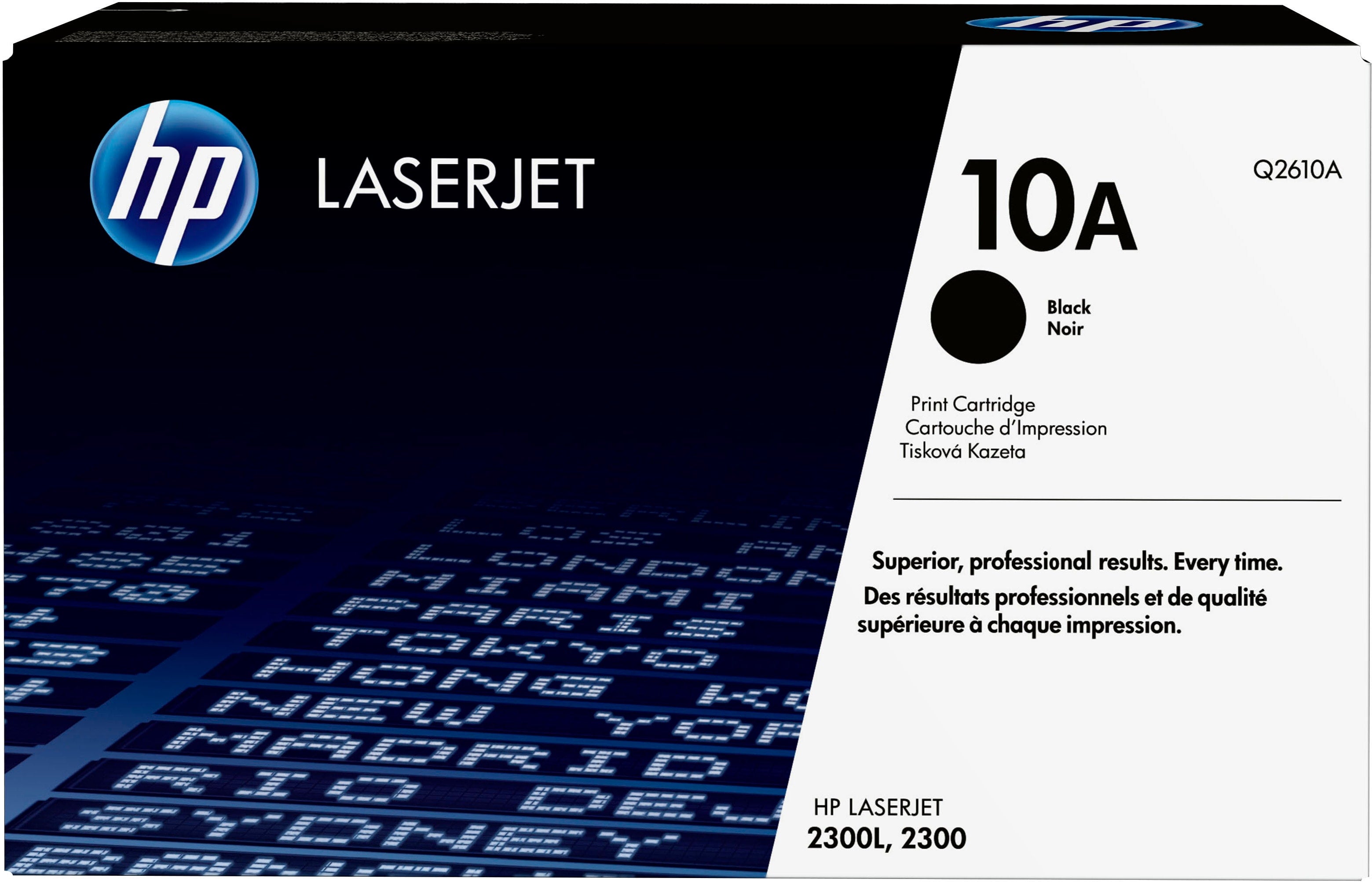 HP 10A Black Original LaserJet Toner Cartridge cartuccia toner 1 pz Originale Nero (Toner Black - Pages 6.000 - Warranty: 12M)HpQ2610A