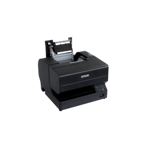 Epson TM-J7700[321] W/O MICR,WHITE, INC PSU, EU (EPSON TM-J7700 [321] WHITE,Epson TM-J7700 [321] W/O MICR,WHITE, INC PSU, EU, Schwarz, USB 2.0 Typ B, Ethernet-Schnitt, Full Cut, PS-180 und#x0026/ EURO AC cable, Tintenpatrone, PS-180, Stromkabel, Eins...
