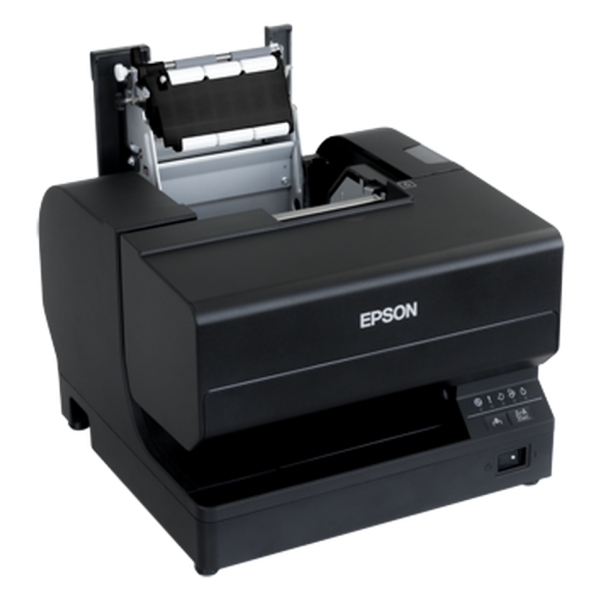 Epson TM-J7700[301] W/O MICR, BLACK, INC PSU, EU (EPSON TM-J7700 [301] BLACK,Epson TM-J7200 [301] W/O MICR,BLACK,INC PSU, EU, Schwarz, USB 2.0 Typ B, Ethernet-Schnitt, Full Cut, PS-180 und#x0026/ EURO AC cable, Tintenpatrone, PS-180, Stromkabel, Eins...