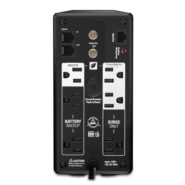 APC BR700G gruppo di continuità [UPS] A linea interattiva 0,7 kVA 420 W 6 presa[e] AC (BACK UPS RS LCD 700 MASTER CONTROL)ApcBR700G