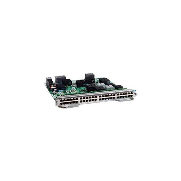 Cisco C9400-LC-48UX= modulo del commutatore di rete 10 Gigabit Ethernet, Gigabit Ethernet (Cisco Catalyst 9400 Series 48Port UPOE w 24p mGig 24p RJ 45)CiscoC9400-LC-48UX=
