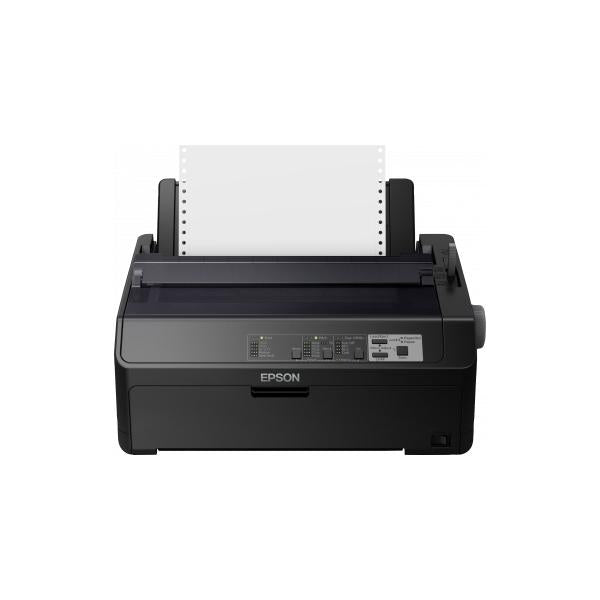 Epson FX-890II stampante ad aghi 240 x 144 DPI 612 cps (Epson FX 890II - Printer - B/W - dot-matrix - Roll [21.6 cm], JIS B4, 254 mm [width] - 240 x 144 dpi - 9 pin - up to 738 char/sec - parallel, USB 2.0)Epson8715946634494C11CF37402