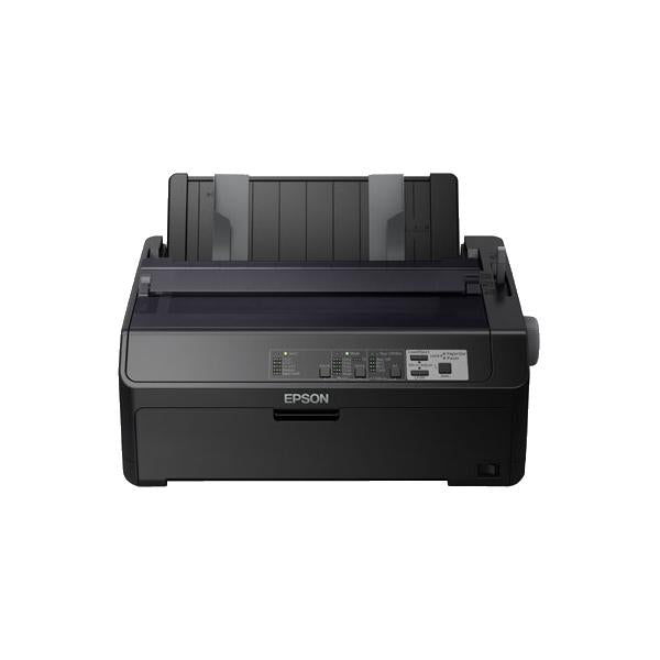 Epson FX-890IIN stampante ad aghi 240 x 144 DPI 612 cps (Epson FX 890IIN - Printer - B/W - dot-matrix - Roll [21.6 cm], JIS B4, 254 mm [width] - 240 x 144 dpi - 9 pin - up to 738 char/sec - parallel, USB 2.0, LAN)Epson8715946634524C11CF37403A1