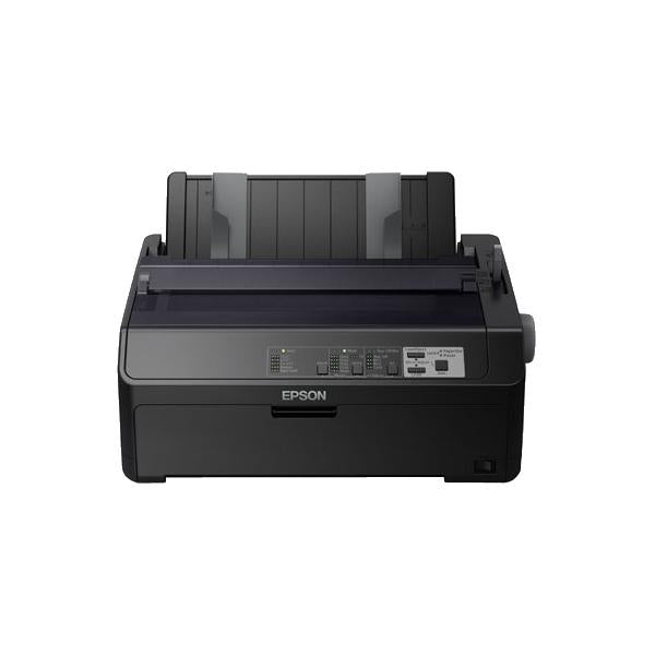 Epson FX-890IIN stampante ad aghi 240 x 144 DPI 612 cps (Epson FX 890IIN - Printer - B/W - dot-matrix - Roll [21.6 cm], JIS B4, 254 mm [width] - 240 x 144 dpi - 9 pin - up to 738 char/sec - parallel, USB 2.0, LAN)Epson8715946634524C11CF37403A1