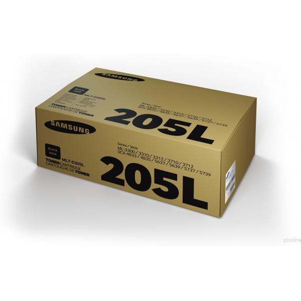 Samsung Cartuccia toner nero originale ad alta capacità MLT-D205L (HP MLT-D205L - Alta resa - nero - originale - cartuccia toner [SU963A] - per Samsung ML-3300, 3310, 3312, 3700, 3710, 3712, SCX-4833, 4835, 5637, 5639, 5737, 5739)HpSU963A