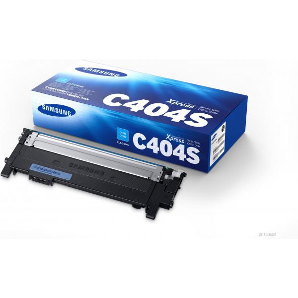 Samsung Cartuccia toner ciano originale HP CLT-C404S (SAMSUNG CLTC404S CYAN TONER TONER)HpST966A