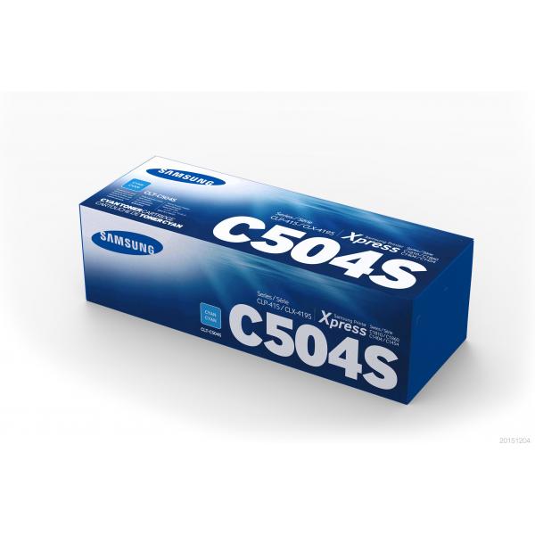 Samsung Cartuccia toner ciano originale HP CLT-C504S (^CLT-C504S CYAN TONER CARTRID)HpSU025A