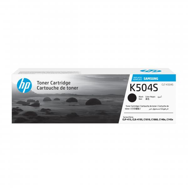 Samsung Cartuccia toner nero originale HP CLT-K504S (SAMSUNG CLP415 BLACK TONER TONER)HpSU158A