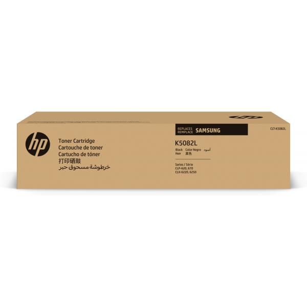 Samsung Cartuccia toner nero originale HP CLT-K5082L ad alta capacità (SAMSUNG CLT-K5082L H-YLD BLK TONER C)HpSU188A