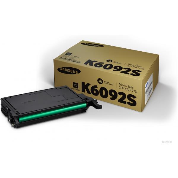 Samsung Cartuccia toner nero originale HP CLT-K6092S (SAMSUNG CLT-K6092S BLACK TONER CARTR)HpSU216A