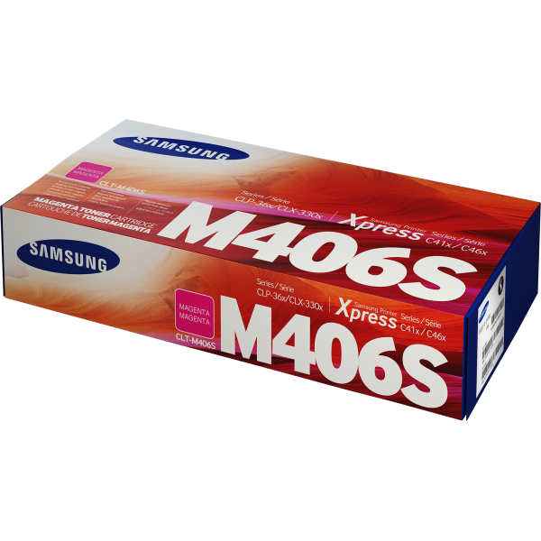 Samsung Cartuccia toner magenta originale CLT-M406S (CLP-360 toner magenta 1K)Samsung0191628445714SU252A