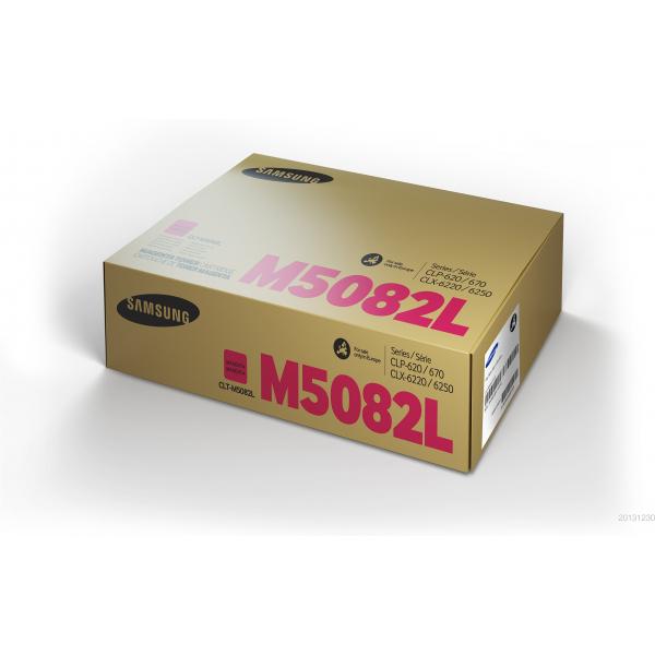 Samsung Cartuccia toner magenta originale HP CLT-M5082L ad alta capacità (SAMSUNG CLT-M5082L H-YIELD MAGENTA C)HpSU322A