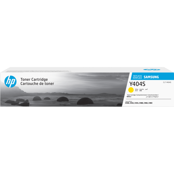Samsung Cartuccia toner giallo originale CLT-Y404S (SL-C430/C480 toner yellow 1K)Samsung0191628463510SU444A