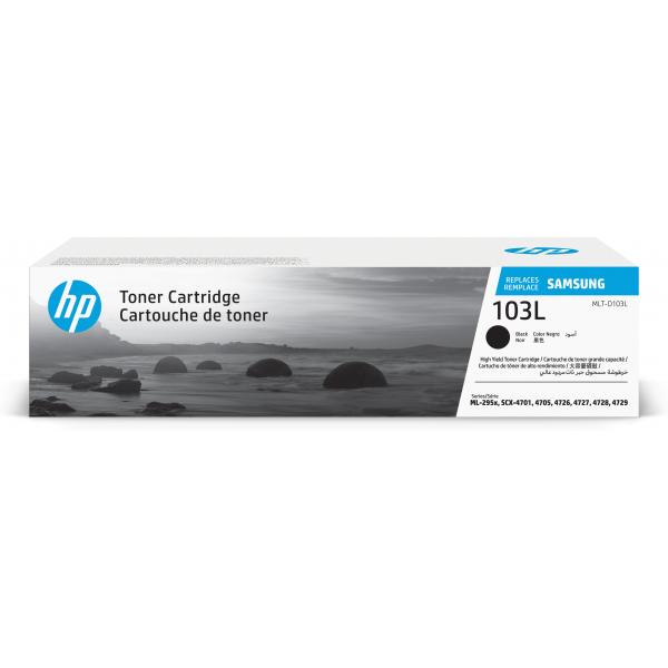 Samsung Cartuccia toner nero a resa elevata MLT-D103L (SAMSUNG MLT-D103L H-YIELD BLK TONER)HpSU716A