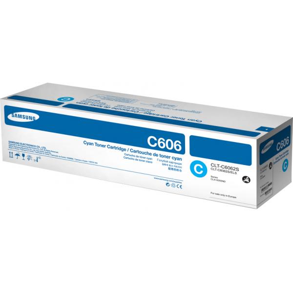 Samsung Cartuccia toner ciano CLT-C6062S (Samsung CLT-C6062S - Ciano - originale - cartuccia toner [SS531A] - per MultiXpress CLX-9250ND, CLX-9350ND)HpSS531A