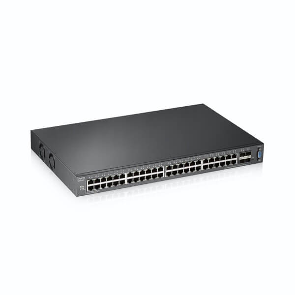 Zyxel XGS2210-52 Gestito L2 Gigabit Ethernet [10/100/1000] 1U Nero (XGS2210-52 48 PORT GIGABIT L2 - MANAGED SWITCH 4X 10G)ZyxelXGS2210-52-GB0101F