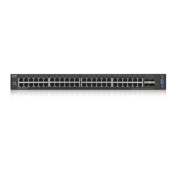 Zyxel XGS2210-52 Gestito L2 Gigabit Ethernet [10/100/1000] 1U Nero (XGS2210-52 48 PORT GIGABIT L2 - MANAGED SWITCH 4X 10G)ZyxelXGS2210-52-GB0101F