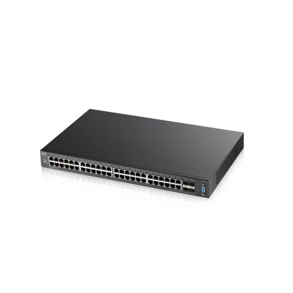Zyxel XGS2210-52 Gestito L2 Gigabit Ethernet [10/100/1000] 1U Nero (XGS2210-52 48 PORT GIGABIT L2 - MANAGED SWITCH 4X 10G)ZyxelXGS2210-52-GB0101F