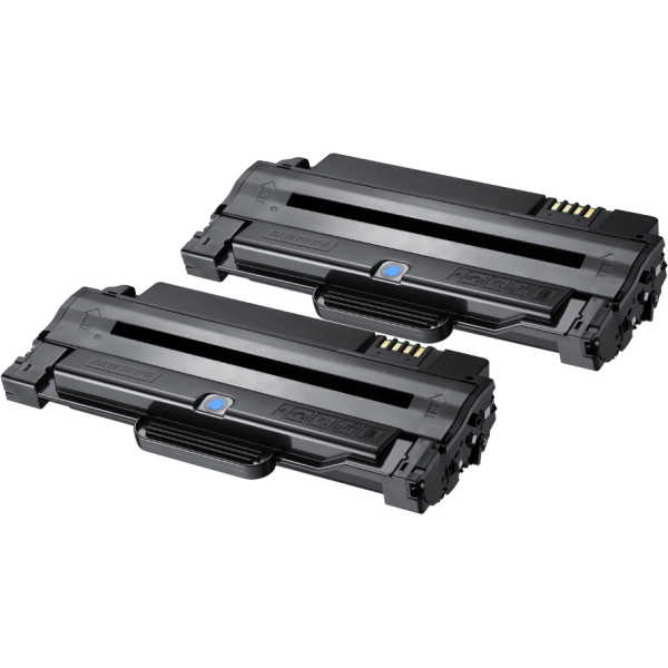 Samsung Confezione da 2 cartucce toner nero originali ad alta capacità MLT-P1052A (Samsung Pakke med 2 stk. MLT-P1052A-to)Samsung0191628484195SV115A