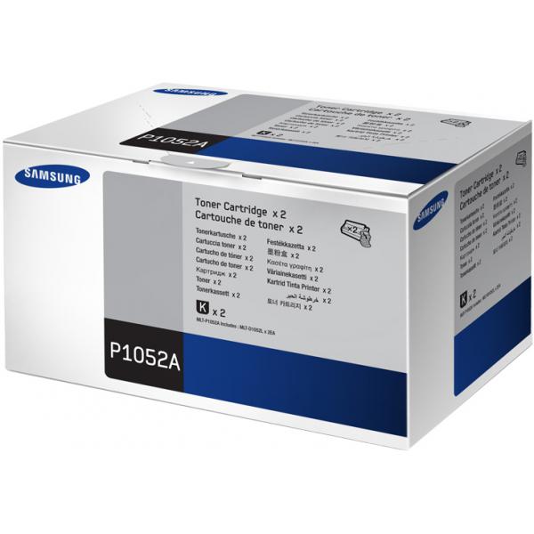 Samsung Confezione da 2 cartucce toner nero originali ad alta capacità MLT-P1052A (Samsung Pakke med 2 stk. MLT-P1052A-to)Samsung0191628484195SV115A