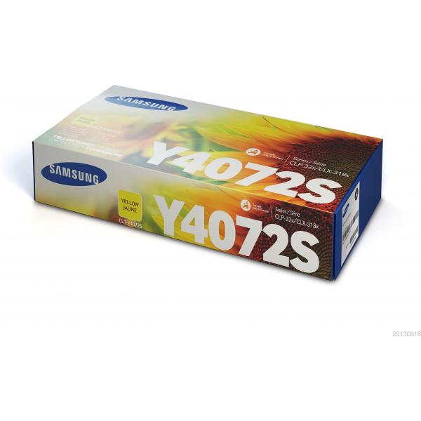 Samsung Cartuccia toner giallo originale HP CLT-Y4072S (Samsung CLT-Y4072S - gul - original -)HpSU472A