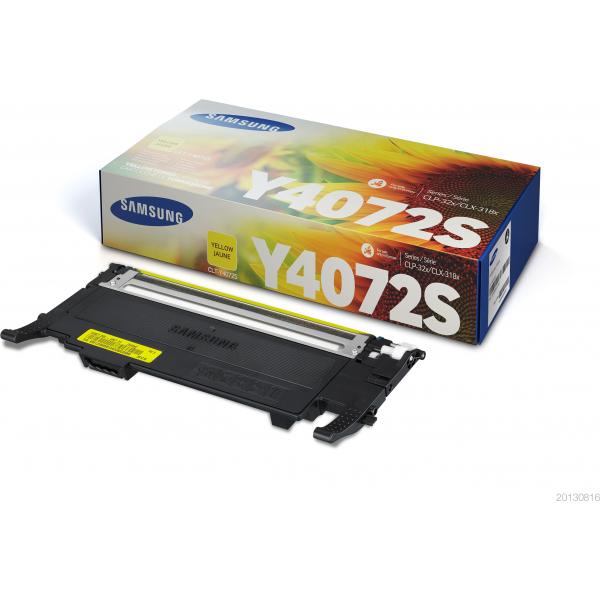 Samsung Cartuccia toner giallo originale HP CLT-Y4072S (Samsung CLT-Y4072S - gul - original -)HpSU472A
