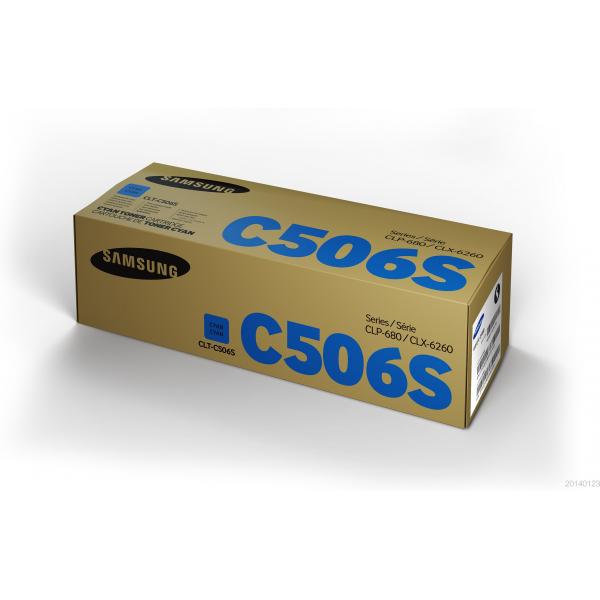 Samsung Cartuccia toner ciano originale HP CLT-C506S (SAMSUNG CLT-C506S CYAN TONER CARTRID)HpSU047A