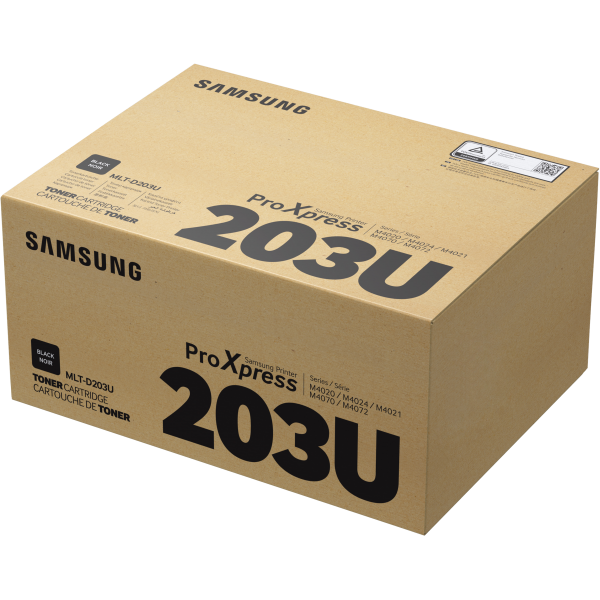 Samsung Cartuccia toner nero ad altissima resa MLT-D203U (SA MLT-D203U Ultra H-Yield - Blk Samsung sung MLT-D203U - Ultra High Yield Black Toner Cartridge, 15000 pages, Black, 1 pc[s] - Warranty: 12M)HpSU916A