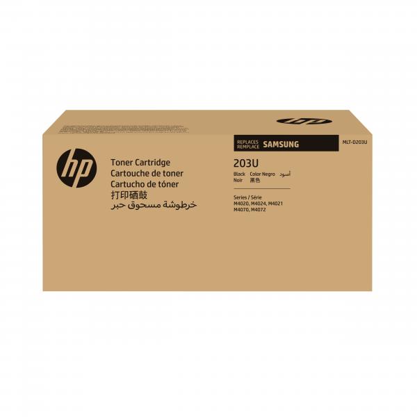 Samsung Cartuccia toner nero ad altissima resa MLT-D203U (SA MLT-D203U Ultra H-Yield - Blk Samsung sung MLT-D203U - Ultra High Yield Black Toner Cartridge, 15000 pages, Black, 1 pc[s] - Warranty: 12M)HpSU916A