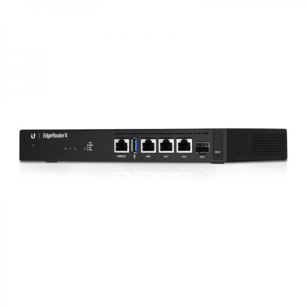 Ubiquiti EdgeRouter 4 router cablato Gigabit Ethernet Nero (Ubiquiti EdgeRouter 4 Port Router with SFP - ER-4)UbiquitiER-4